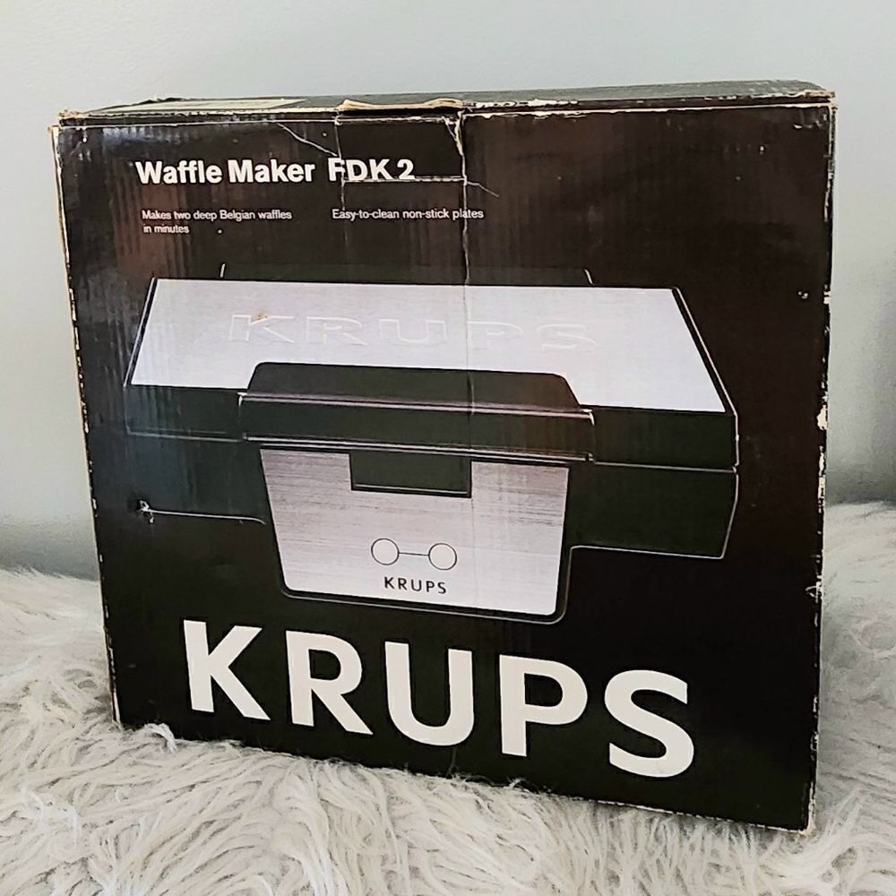 Krups FDK2 waffle maker double - Picture 7 of 11